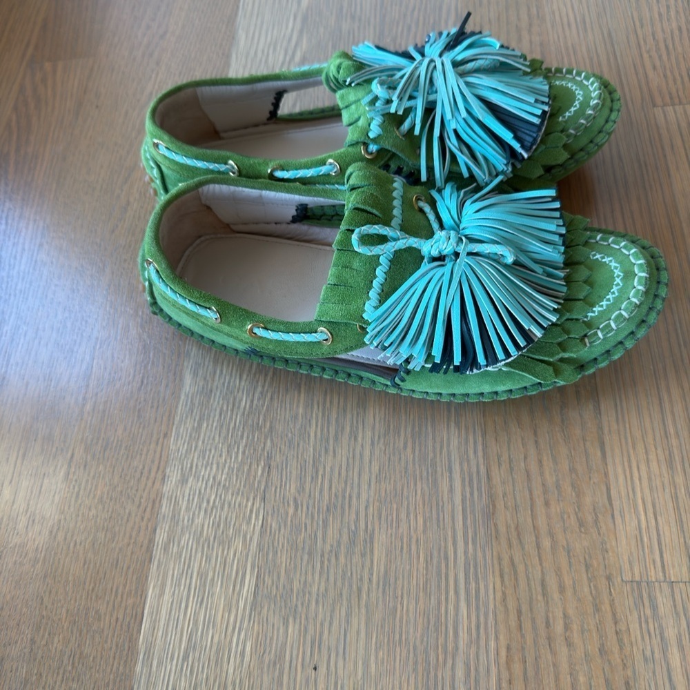 Carven tassel loafers with cut-out detailing - Picture 6 of 10